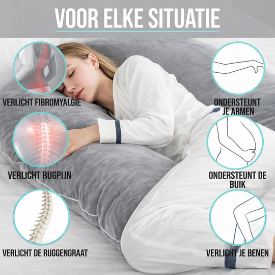 BackRelief 360™| Ergonomisch lichaamskussen