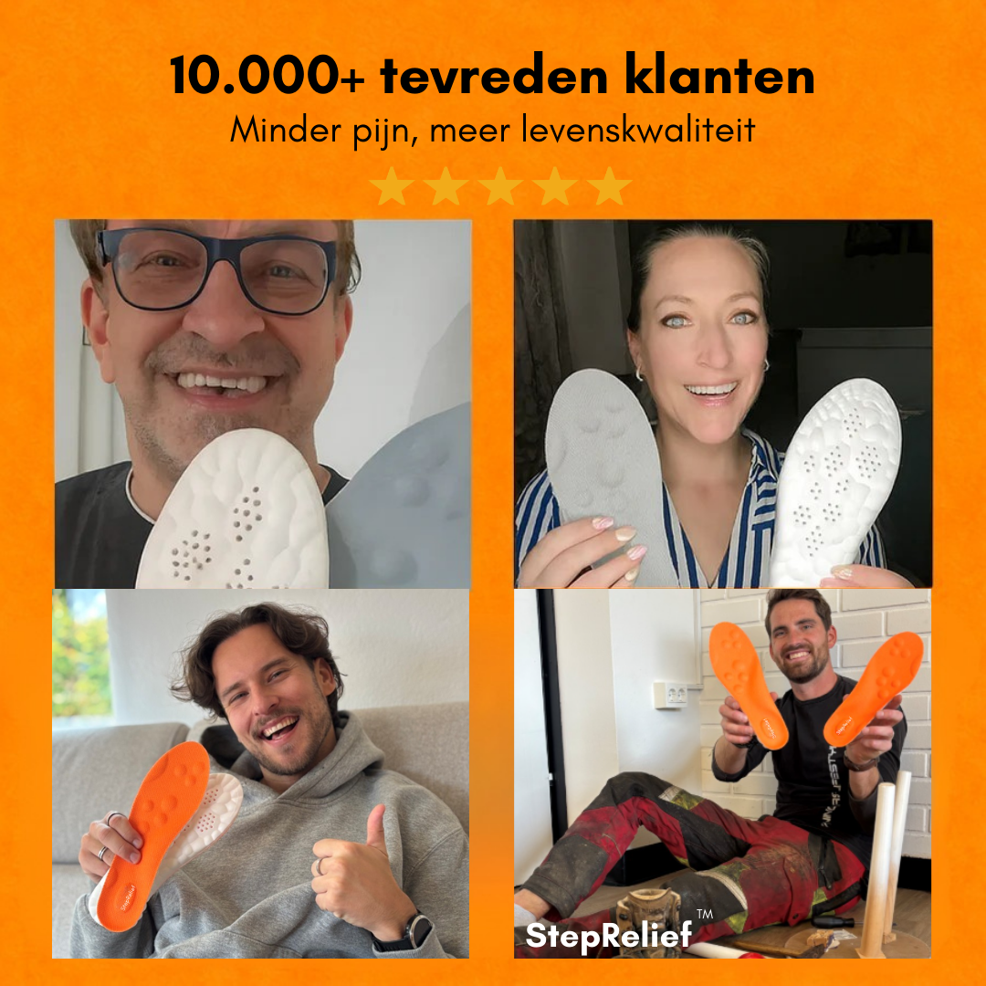 StepRelief™ | Massage Inlegzolen