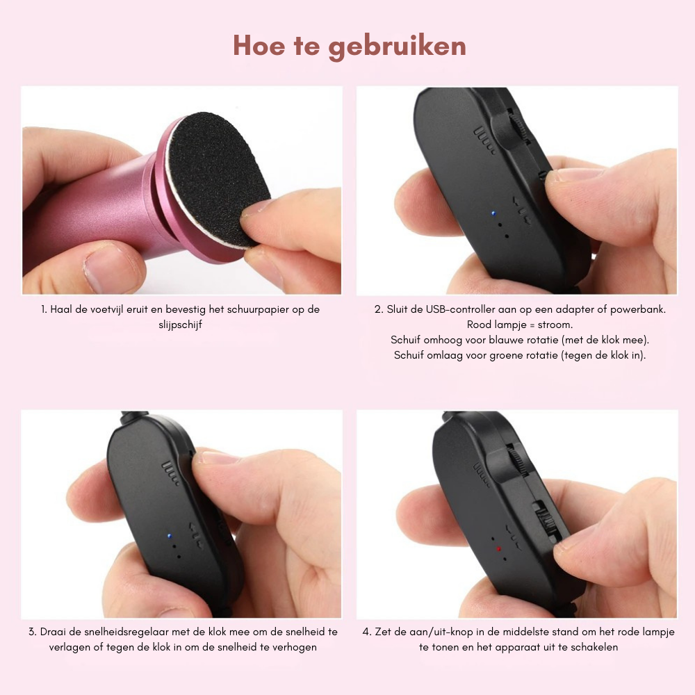 HeelGlow™ | Professionele Eeltverwijderaar